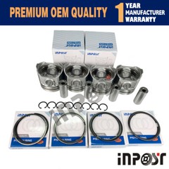 4 set Piston + Ring Kit Set STD 83mm for KUBOTA V2003 2003-DI