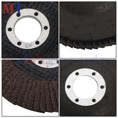 50 Pack High Premium Zirconia Flap Disc 4-1/2″ × 7/8″ Sanding Grinding 40 Grit