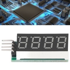 4 Digit 7 Segment Digital Tube Module LED Display Module I2C Interface DC