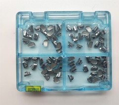 20Set Dental Orthodontic Bondable Buccal Tube 2nd MBT 022 U1/L1 Molar Tubes Mesh