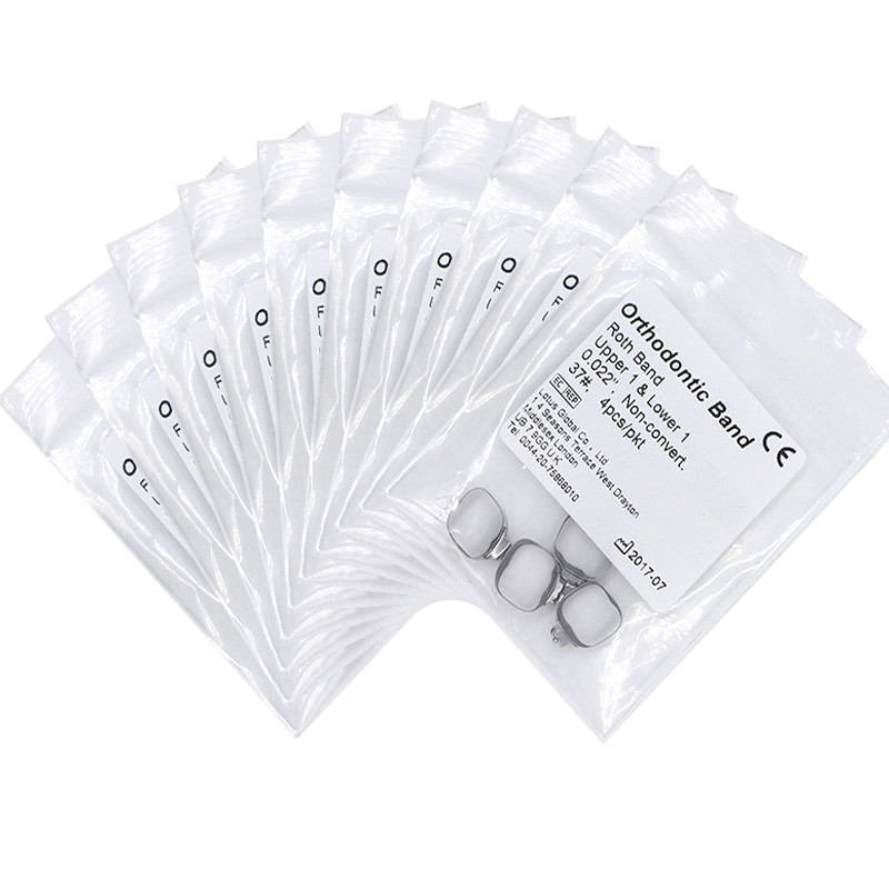 30×Dental Orthodontic Band Buccal Tube Roth .022 37# Non-convert U1/L1