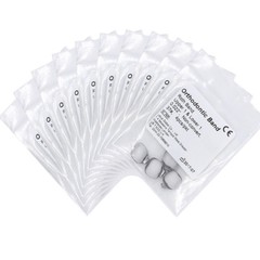 30×Dental Orthodontic Band Buccal Tube Roth .022 37# Non-convert U1/L1