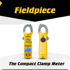 Compact HVACR Clamp Multimeter SC260 – True RMS Clamp Meter with Temperature, Ca