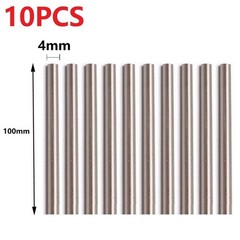 10PCS Straight Shank Metric 100mm Long Carbide Tungsten-steel Rod Lathe Tool