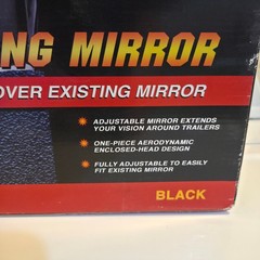 Towing Mirrors Black R/L 2007-2012 Chevy GMC Cadillac CIPA 10901&2 Custom