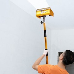 Drywall Flat Finishing Box Tool 5-Speed Rod for Wall and Ceiling Plastering