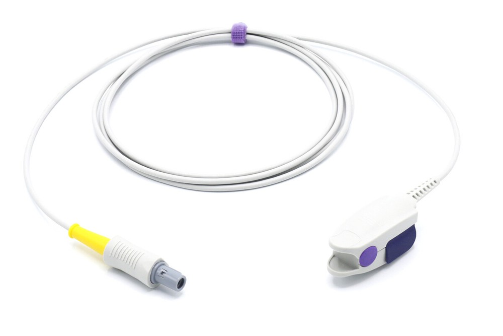 Contec Compatible Direct Connect SpO2 Adult Clip CMS 8000 – Same Day Shipping