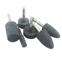 Luo ke 6 Pcs Rotary Grinding Stone, 1/4” Hex Shank Abrasive 6 millimeters