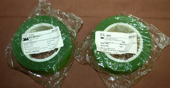 3M Green 261X Imperial Lapping Film Roll 30MIC 3MIL 2″ x 150′ x 3″ 2 Rolls T1552