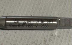 OSG 1732708 1/4-28 Spiral Flute Tap GH3 3fl Bottoming TiCN