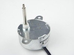 AC 12V Fiber Optic Color Wheel Motor CW/CCW 35mm Shaft Synchronous Motor Elec…