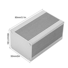 Aluminum Alloy Electronic Project Enclosure Case PCB Junction Box 40x50x80mm