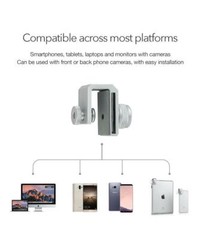 Supereyes Smartphone Compound Microscope Camera Adapter for iPhone and Android