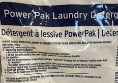NIP Ecolab Power Pak Laundry Detergent 24 – 2.47 US Oz. (70 g) Packets