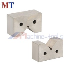 1 Pair Of Block Ground Set 2” x 3/4” x 1-1/4” Cast Iron V-Blocks V