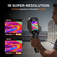 GOYOJO GH192/340 Thermal Imaging Camera for HVAC Electrical Building Inspection