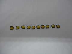 10Pc Pack Lot 4.5×4.5×0.55mm Momentary Push Micro Button Tactile Switch SMD 4Pin