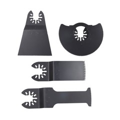 104 PCS Multitool Cutting Blades Kit Quick Release Oscillating Saw Blade Combina