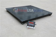 2,000 LB x 0.5 LB NTEP Optima 4′ x 4′ Floor, Pallet Scale