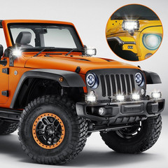 60W Flood Light 5″ LED Work Light For most of vehicle styles Truck Boat Tractor