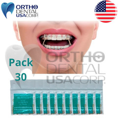 US Dental Ortho Elastics Latex Braces Orthodontic Rubber Bands 3.5,5.0,6.5 oz