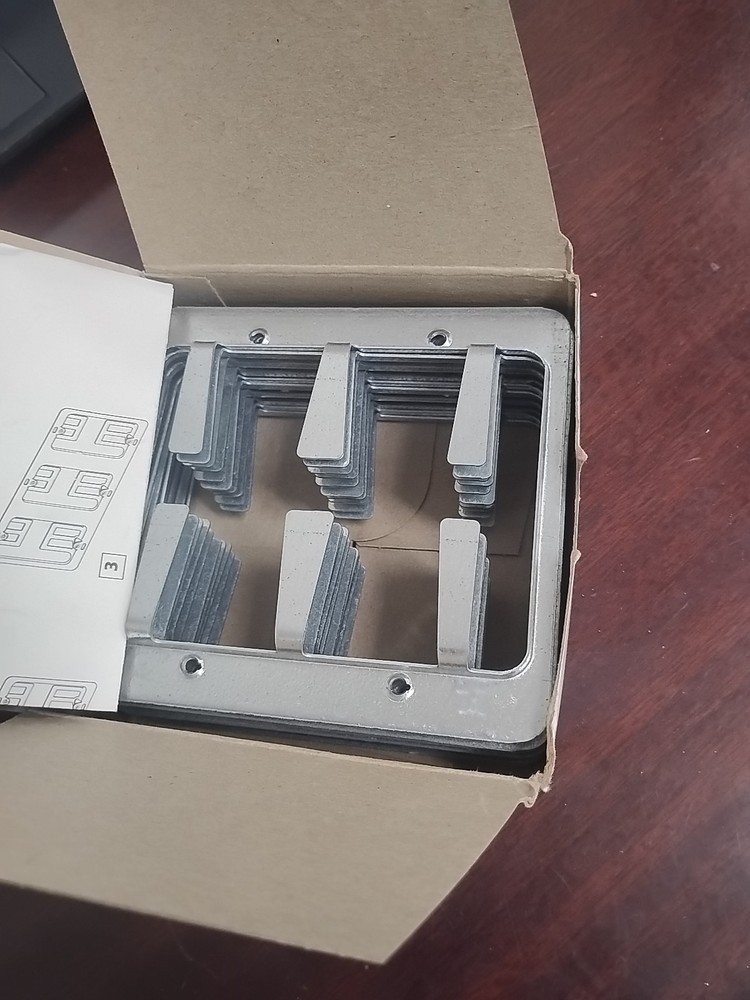 B-Line Systems BB20 Double Gang Mounting Bracket LOT OF 10