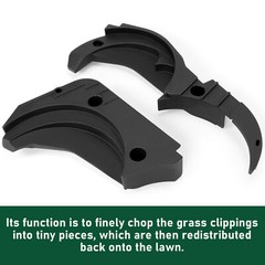 54″ Lawn Mower Grass Mulching Kit Attachment w/Blades #BM20827 For John Deere