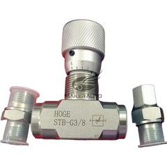 3/8″ L08 -Hydraulic Flow Control Valve – STB-G3/8 – Fit Mini Excavator USA