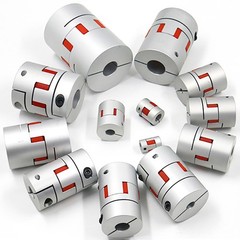3mm 4mm 5mm 6mm 7mm 8mm CNC Flexible Plum Coupling Shaft Coupler Connect D14 L22