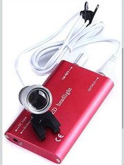 Magnifying Loupe with LED Headlight and Power Supply for Dentistry Jewelry
