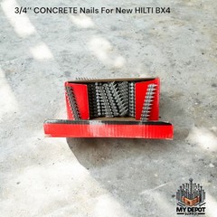 1000x 3/4’’ CONCRETE Nails for Hilti BX4 – NAILS FOR BX4 19mm