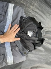 Refrigi Wear 7250R Insulated Bib Overalls Mens 2XL Gray High Visibility Safety