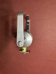 Best 7K Contour Angle Return Lever Lockset, With Turn Button, Without Core