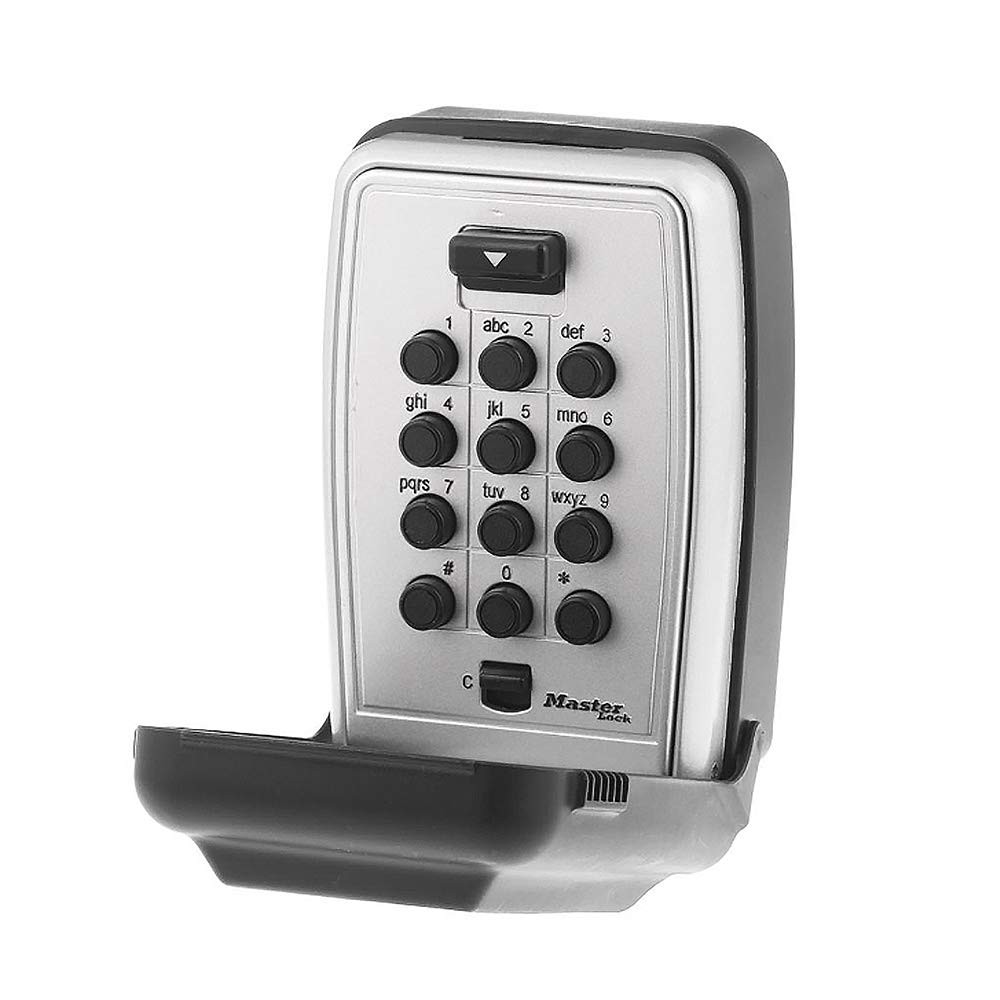 Master Lock Wall Mount Key Lock Push Button For House Keys Outdoor Safe