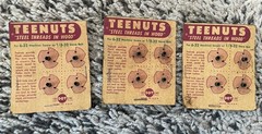 Teenuts – Steel Threads In Wood, Various Sizes, See Description And Pictures