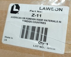 Lawson LP859 Tuff-Crimp 100 Battery Terminal Assortment