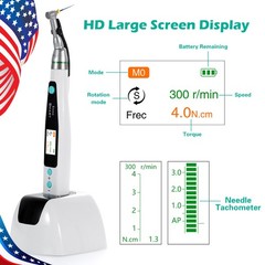 SANDENT LED Dental Endo Motor Root Canal Contra Angle Handpiece Reciprocating