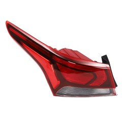 2017-2019 Hyundai Accent Rear Left Outer Clear Lens Tail Light Assembly