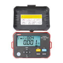 UT620C+ Digital DC Low Resistance Meter Micro Ohm Meter Cable Wire/Coil/Motor Re