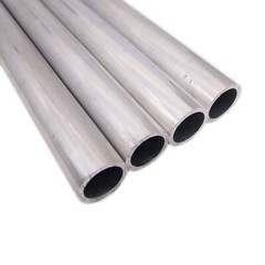 1.5″ OD Aluminum Round Tube 24″ Length Seamless Straight Pipe