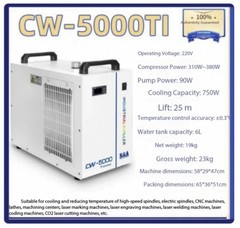 Industrial Chillers,Compact Spindle Cooling,Laser Industrial CirculatingChillers