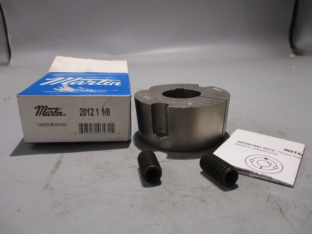 BRAND NEW MARTIN 2012-1-1/8 TAPER LOCK BUSHING 1-1/8″ BORE
