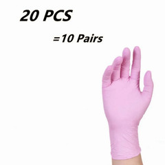 Kids Disposable Nitrile Gloves Children Powder Latex Free Household Cleaning Glo