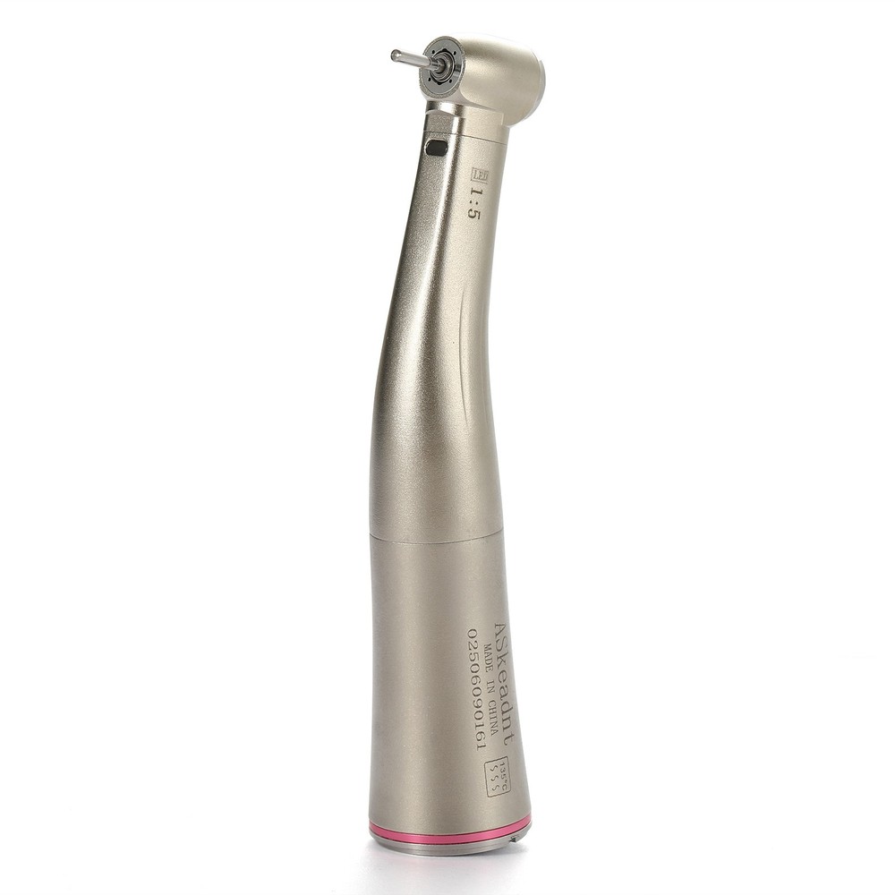 Standard Dental Electric Handpiece 1:5 Fiber Optic Contra Angle Standard E Type