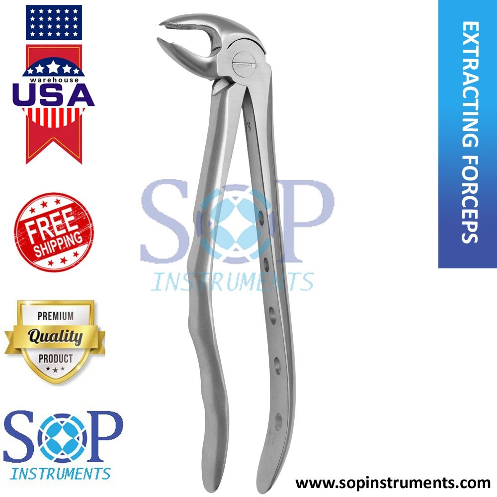 German Extracting Forceps #22 Tooth Root Jaw Molars Dental Oral Extraction Plier