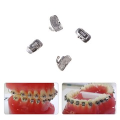 Dental Orthodontic Self-Ligating Brackets Braces Roth 022 Hooks 345 Buccal Tubes
