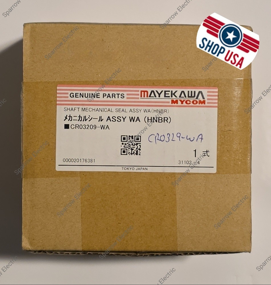 Mycom Mayekawa CR0329-WA HNBR CR3209-WA Shaft Mech. Seal Assembly *NEW