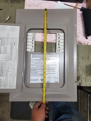 Cutler Hammer/Briggs And Stratton 12 Space Load Center Transfer Switch Cover