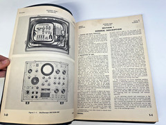 NAVSHIPS 92465 Oscilloscope AN/USM-24C Instruction Book | 1955 US Navy Manual
