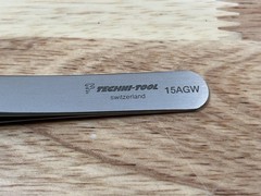Techni-Tool Techni Pro 15AGW CUTTING Tweezers Swiss Made ~ NEW
